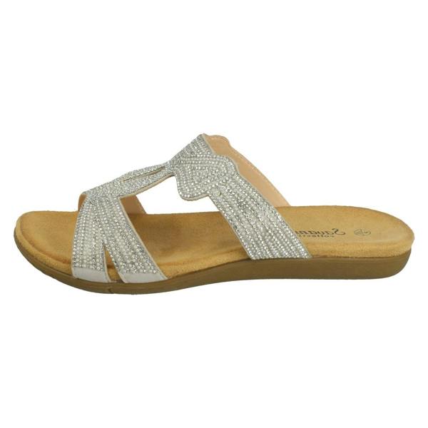 Savannah Ladies Savannah Flat Sandals F00470