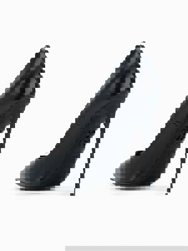 Off-White For Walking Leather Pumps – Black