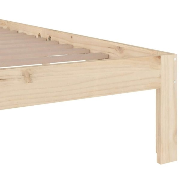Berkfield Bed Frame Solid Wood 150x200 cm King Size