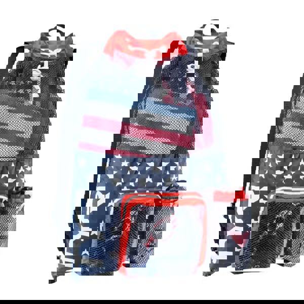 Tyr Big Mesh Mummy Backpack with American flag accents