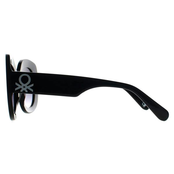 Benetton Sunglasses BE5067 001 Black Blue Gradient
