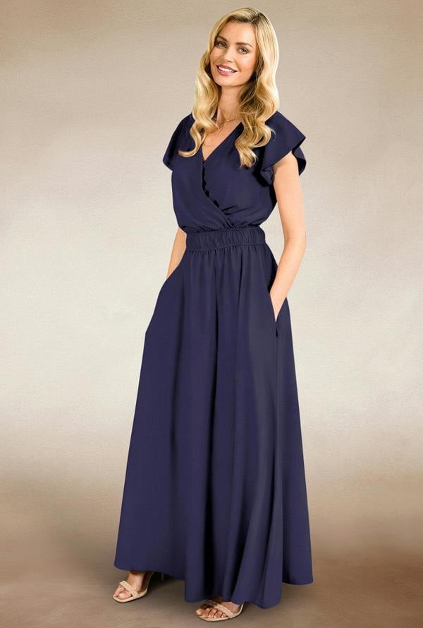 HotSquash Chiffon Maxi Dress