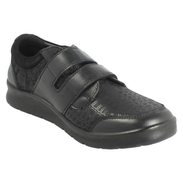Padders Ladies Padders Dual Fitting Casual Shoes Lily