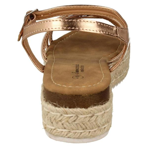 Savannah Ladies Savannah Flatform Sandals F12093