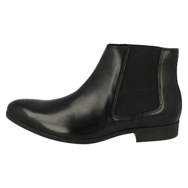 Clarks Mens Clarks Smart Chelsea Boots Gilmore Chelsea