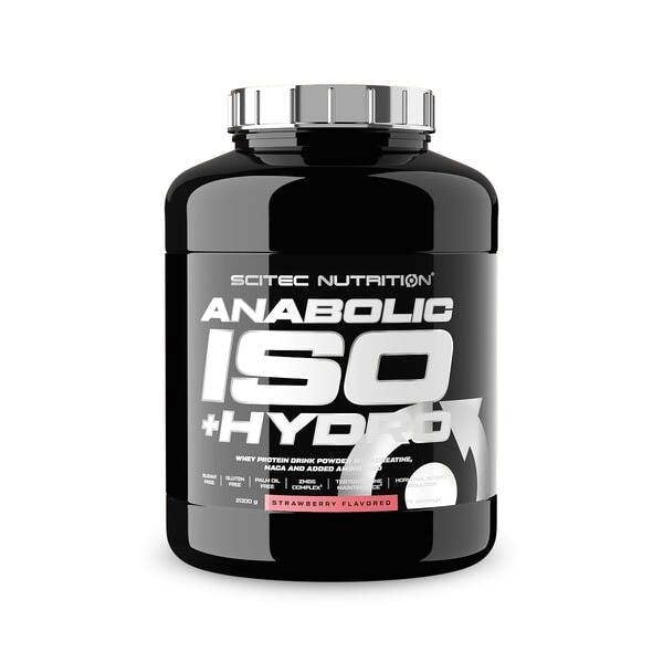 SciTec Anabolic Iso + Hydro, Strawberry - 2000g