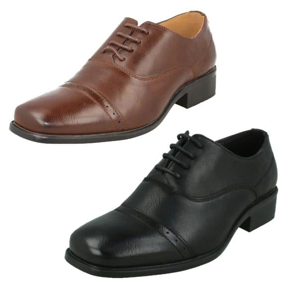 Spot On Boys Low Heel Lace Up Smart Shoes N1158