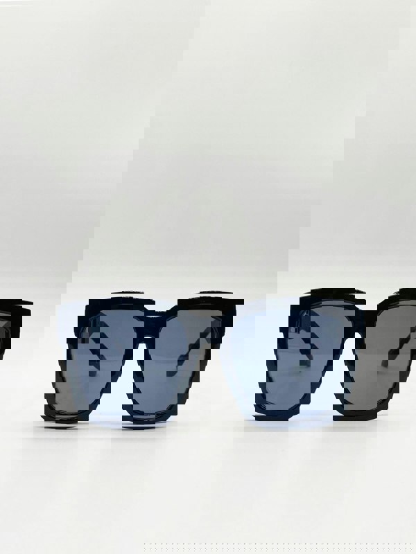 SVNX Oversized Sunglasses with Gold chain detail