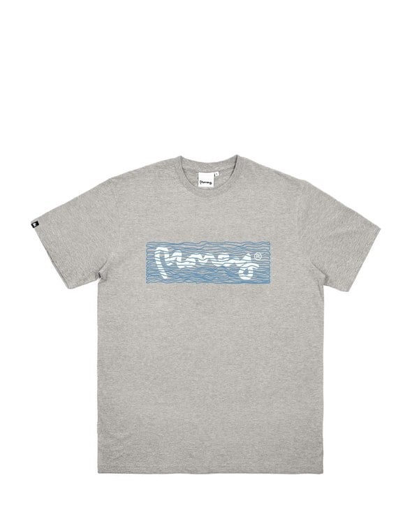 Money Wavy Ape Tee - Grey Melange
