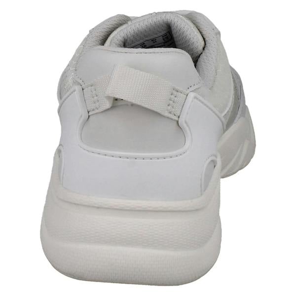 Clarks Kids Clarks Lace Up Sports Trainers Feather Pace O
