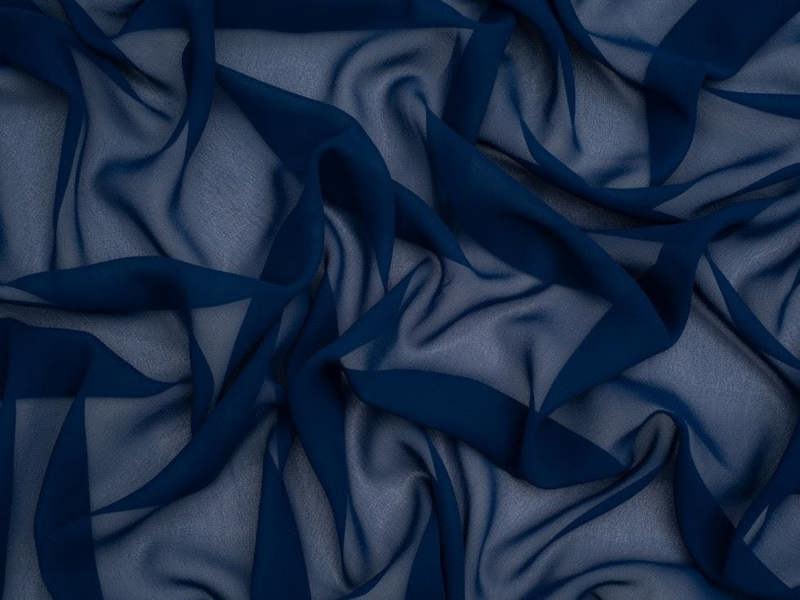 Minerva Core Range Minerva Light Sheer Chiffon Fabric - Plain Design Dressmaking Fabric, 110 cm / 44" Wide - per metre