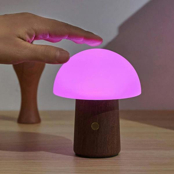 Mushroom Lamp - lifestyle shot