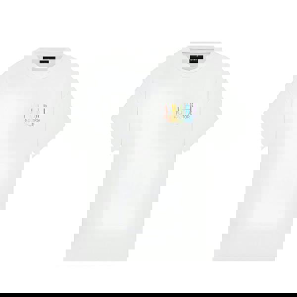 Amiri Rainbow Printed T-Shirt   in  White