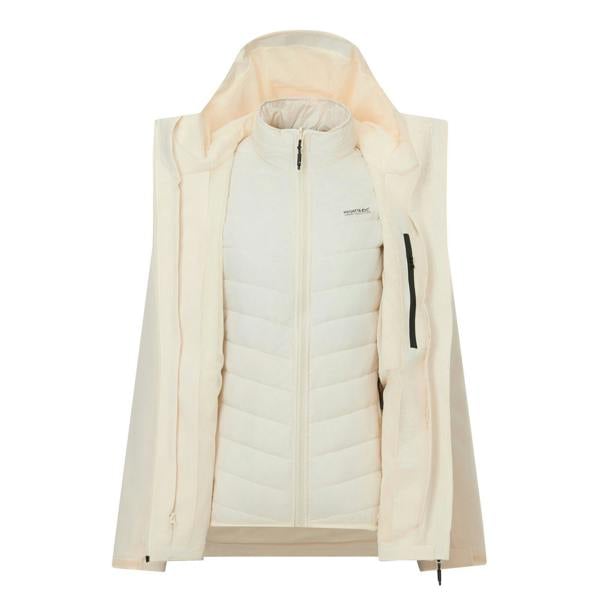 Regatta Womens/Ladies Wentwood 3 in 1 Jacket - Light Vanilla - 