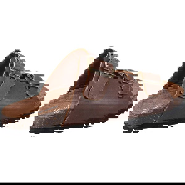 Hush Puppies Nash Slider Leather Men's Brown Sandals