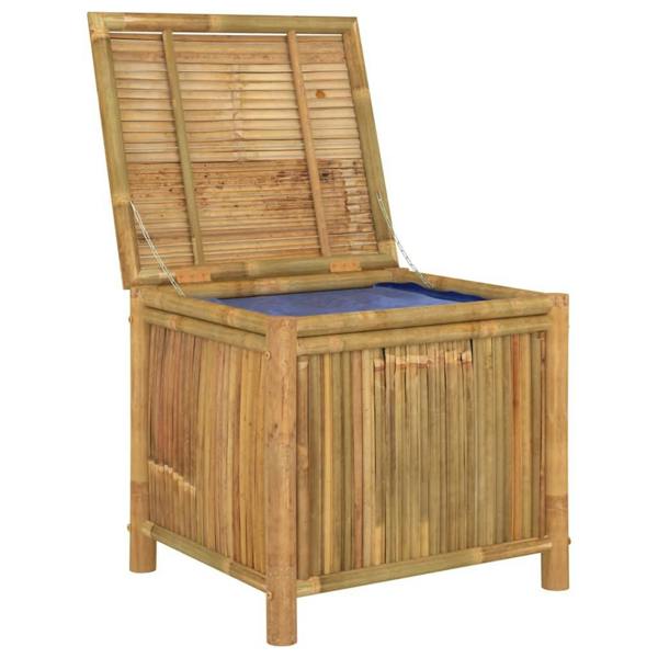 Berkfield Garden Storage Box 60x52x55cm Bamboo