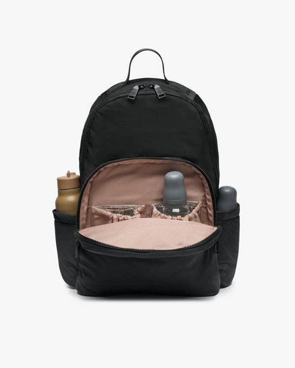 Tiba + Marl Elwood 2.0 Changing Backpack Black Woven