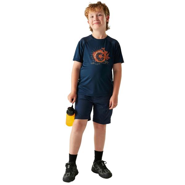 Dare 2B Childrens/Kids Trackstand II Cycle T-Shirt - Navy - 