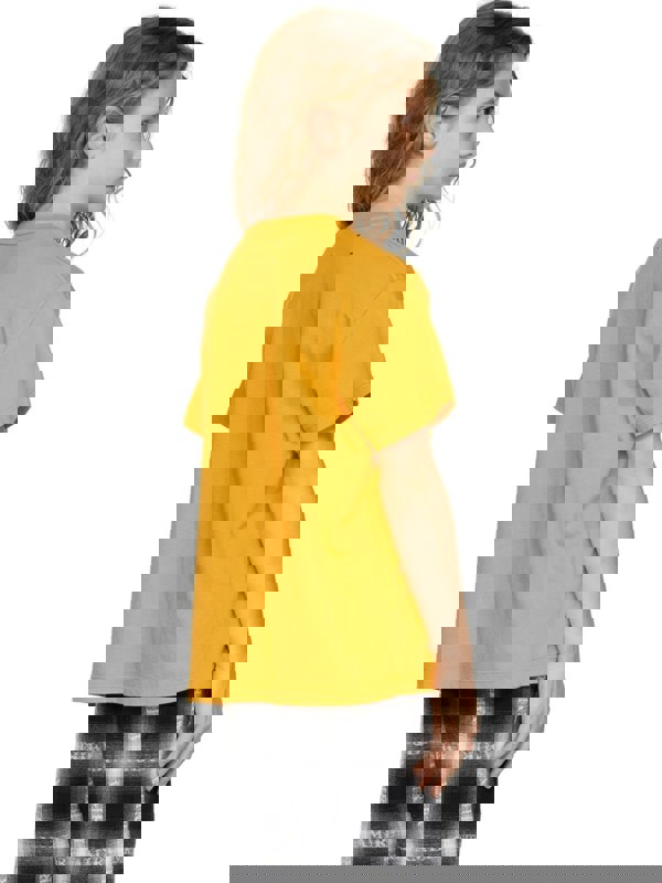 AMIRI KIDS CORE LOGO TEE YELLOW / WHITE