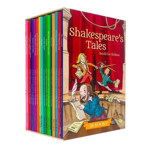 Shakespeare's Tales Retold for Children Collection 16 Books Box Set