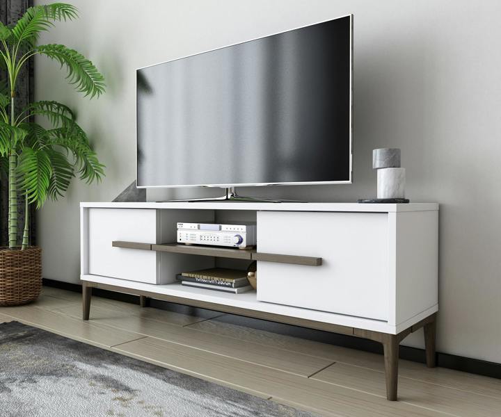 Decorotika Eslem Modern Tv Stand Tv Unit TV Cabinet for TV's up to 55"