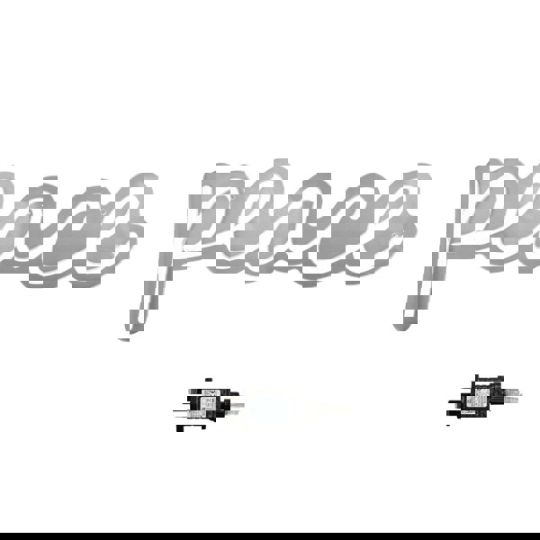 Samuel Alexander 40cm Light up Neon Effect Peace Decorative Sign with 145 White LEDs