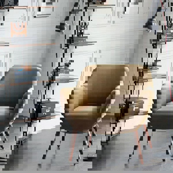 INS92 Armchair, Velvet-Weilai Concept-Weilai Concept