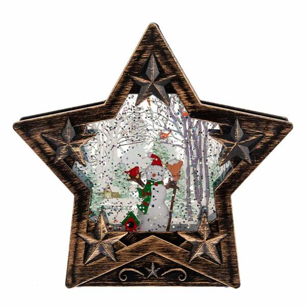 Leaper Christmas Crystal Light Tabletop Ornament