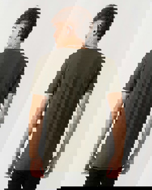 Fjallraven Logo Mens T-Shirt - Dark Olive 633