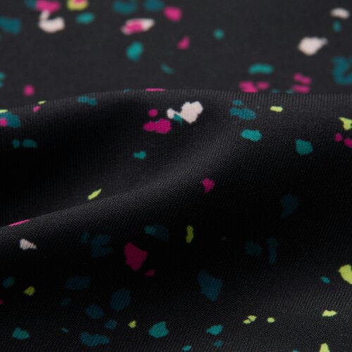 Dare 2B Womens Influential II Speckle Leggings - Black - 20 UK - Black - 82% Recycled Polyester/18% Elastane