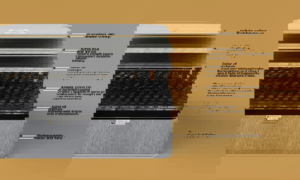 DS Living Posturetech 12.5 Bonnell Spring Mattress with Firm Comfort Layers - 4ft6 - Double - Aurora by DS Living