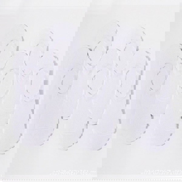 Anyfootwear 5 Pairs White Size 4-9 Fashion Socks High Quality Office Sports Business Long Socks Cotton Solid Colors Skateboard Knitted Casual