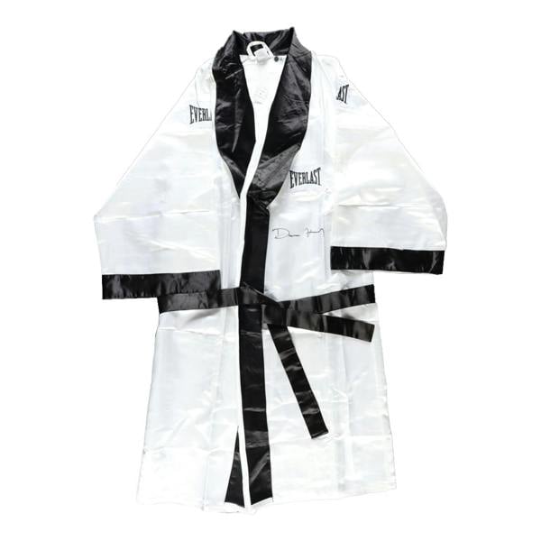 Devin Haney Signed Everlast Boxing Robe (Beckett)