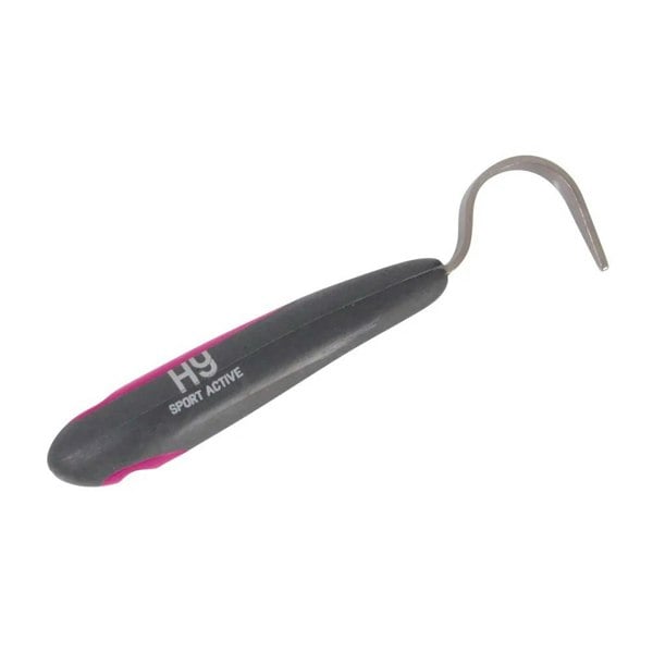 HySHINE Active Groom Hoof Pick - Cobalt Pink