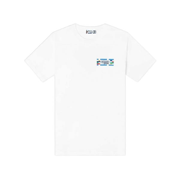 Missoni Small Logo T-Shirt   in  White