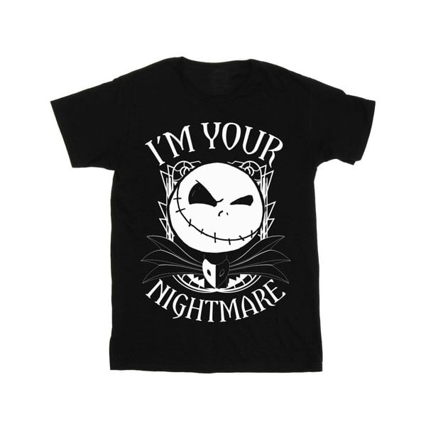 Disney Mens Nightmare Before Christmas Nightmare T-Shirt - Black