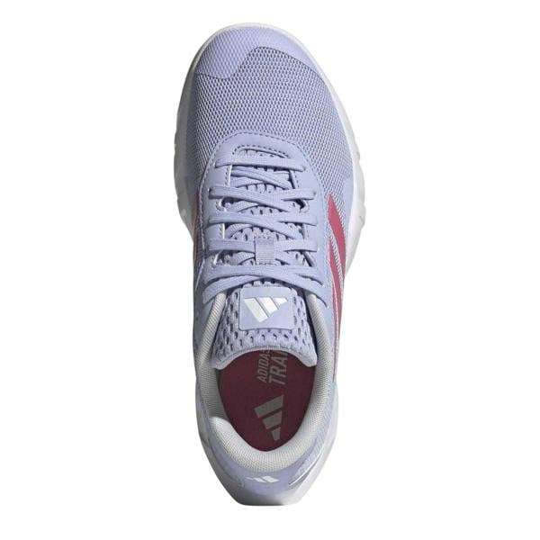 Adidas Womens/Ladies Amplimove 3 Stripes Lace Up Flat Trainers - Violet - 