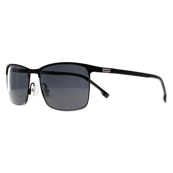 Hugo Boss Sunglasses BOSS 1635/S TI7 IR Matte Black Ruthenium Grey