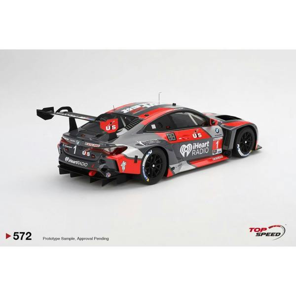 MCSlots BMW M4 GT3 No.1 IMSA 2024 Sebring 12 Hrs 1:18 Scale Topspeed TS0572