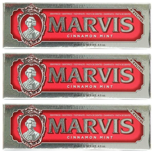 Marvis Cinnamon Mint Toothpaste 85ml x 3