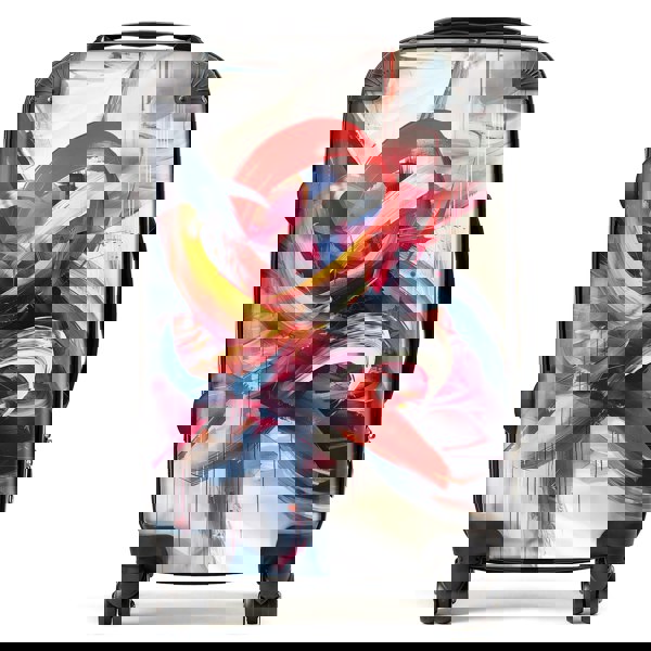 Warren Reed Swirling Symphony Of Colours Suitcase