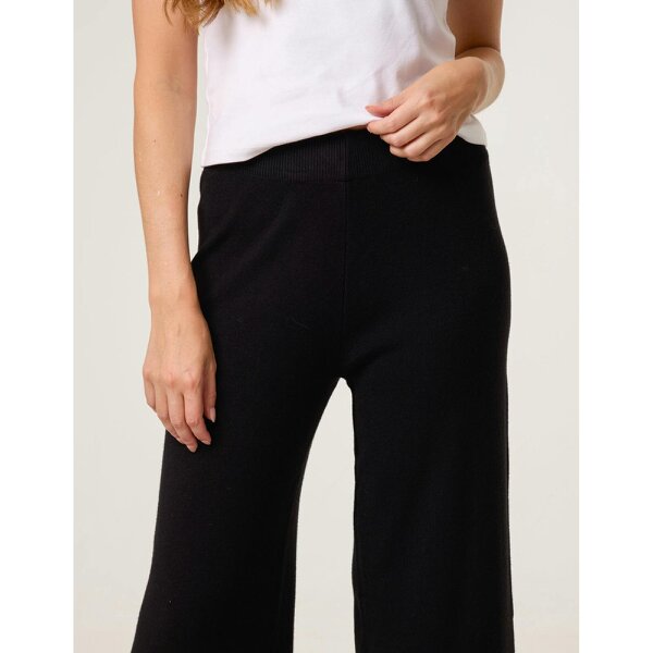 Blue Vanilla Knitted Wide Leg Trousers