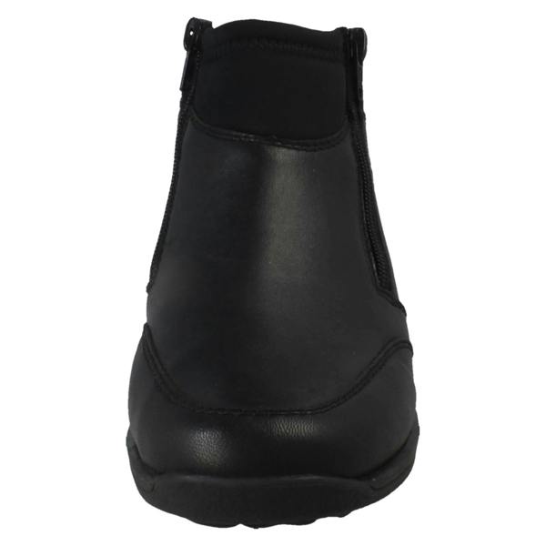 Rieker Ladies Rieker Extra Wide Double Zip Ankle Boots 47270