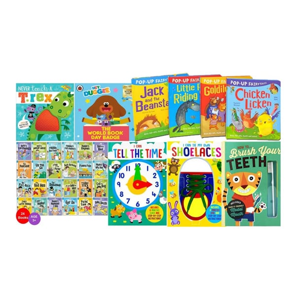 Age 3-5 Book Bundle - Pop-Up, Great Christmas Deal Contains Childrens Books Collection