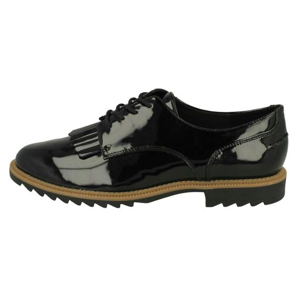Clarks Ladies Clarks Lace Up Smart Shoes Griffin Mabel