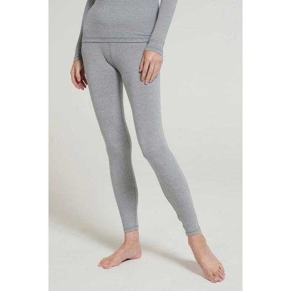 Mountain Warehouse Womens/Ladies Keep The Heat Base Layer Bottoms - Light Grey