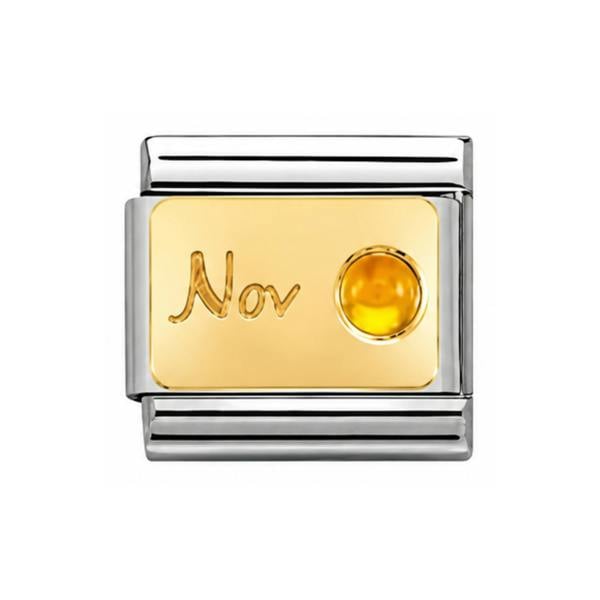 Serafina Birthstone Month Charm | Italian Style Bracelet Charm