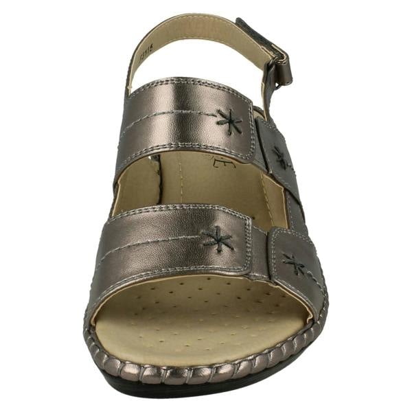 Eaze Ladies Eaze Casual Open Toe Sandals