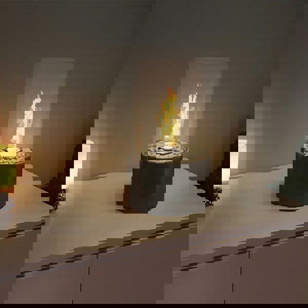 Tabletop Fireplaces Bio Ethanol Fireplace Smokeless Heater for Dancing Flame