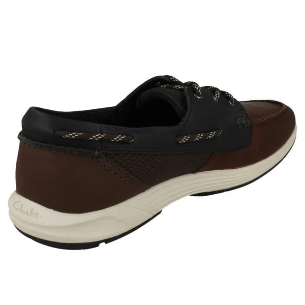 Clarks Mens Clarks Innovative Rock Soled Lace Up Deck Shoes ATL Sail Go
